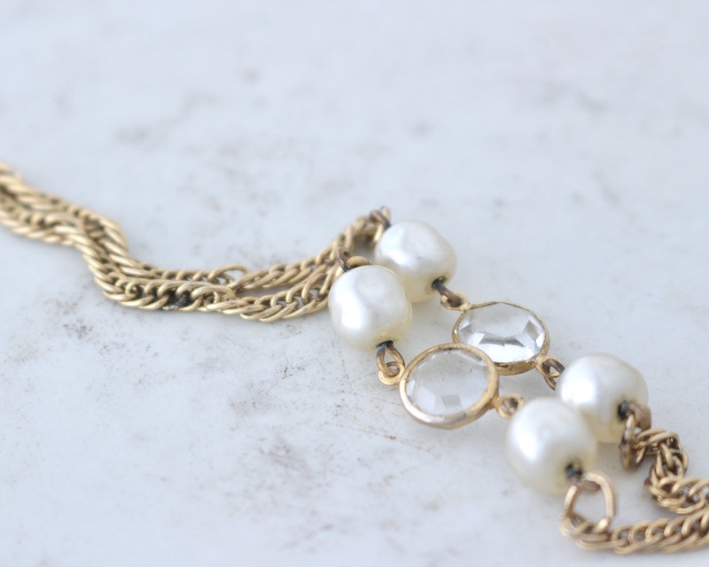 Chain&Pearl Necklace