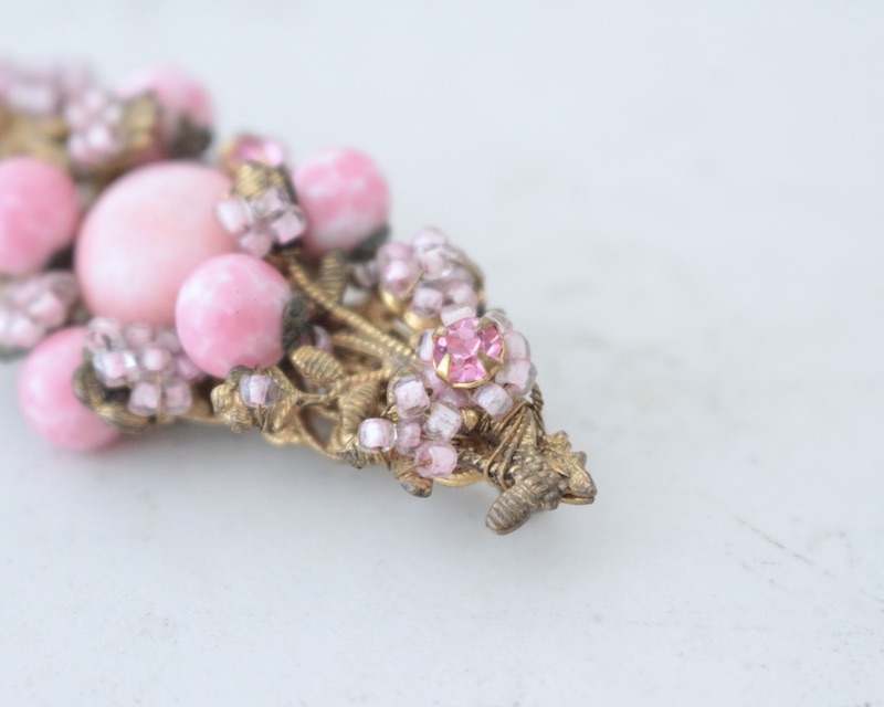 Pink Brooch