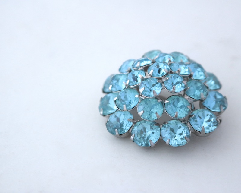 Blue Brooch