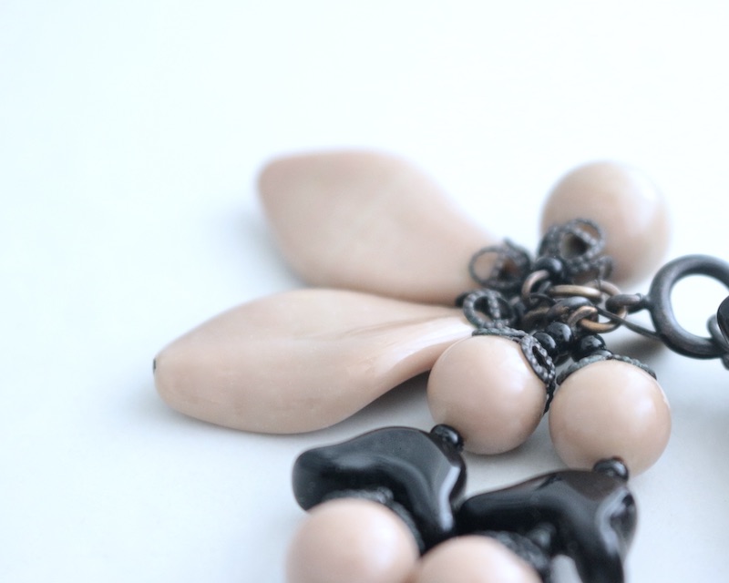 Leafy Drop Bracelet + Earrings