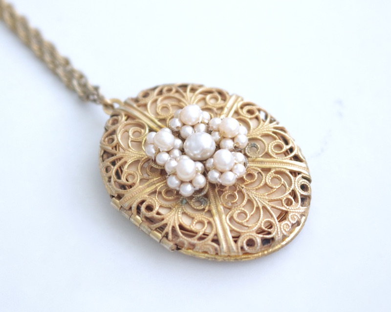 Pearl Locket Pendant